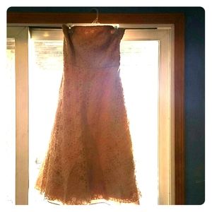 Bari Jay size 10 strapless dress